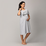 Printed Maternity Nightdress