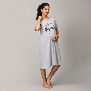 Printed Maternity Nightdress